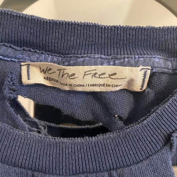 Free People Distressed Tee - Picture 2 of 6